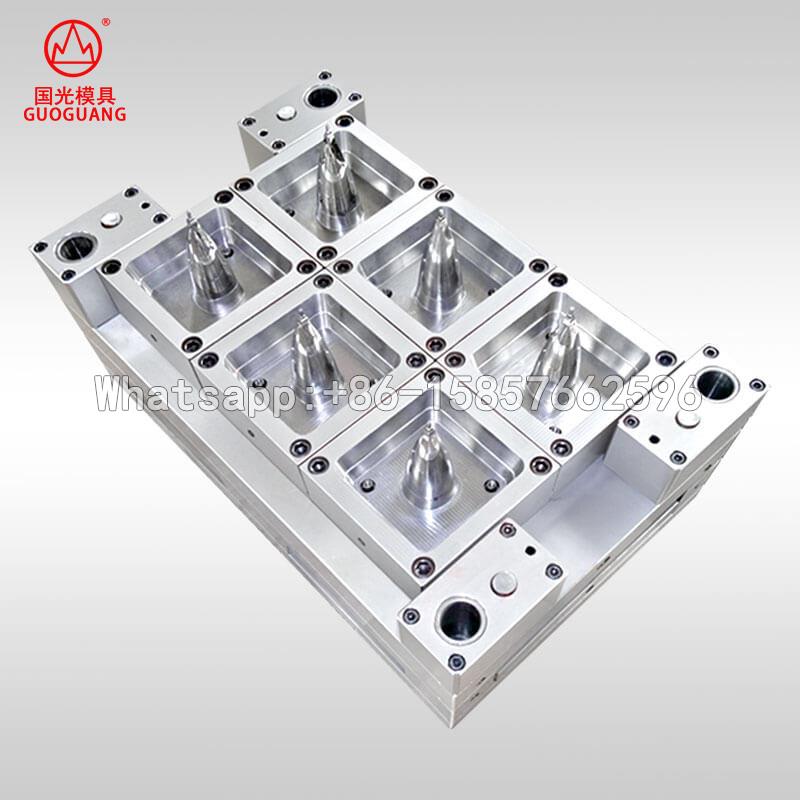 Plastic wine glass mould