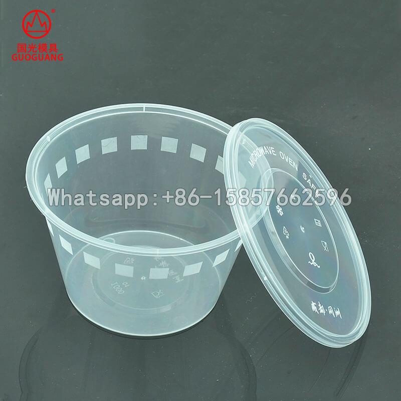 1000ml food packaging box with cover