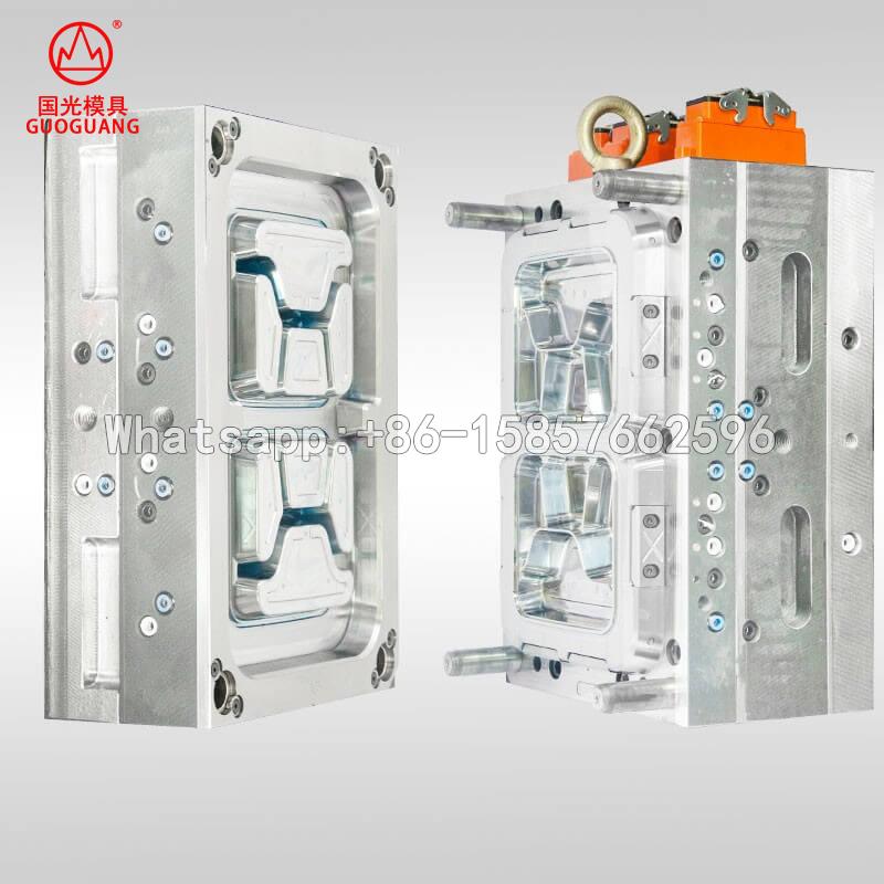 Multi-compartment food container mold maker